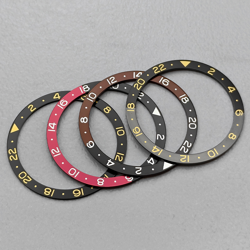 Reel Case - Aluminium Platte Horloge Bezel Insert 38mm