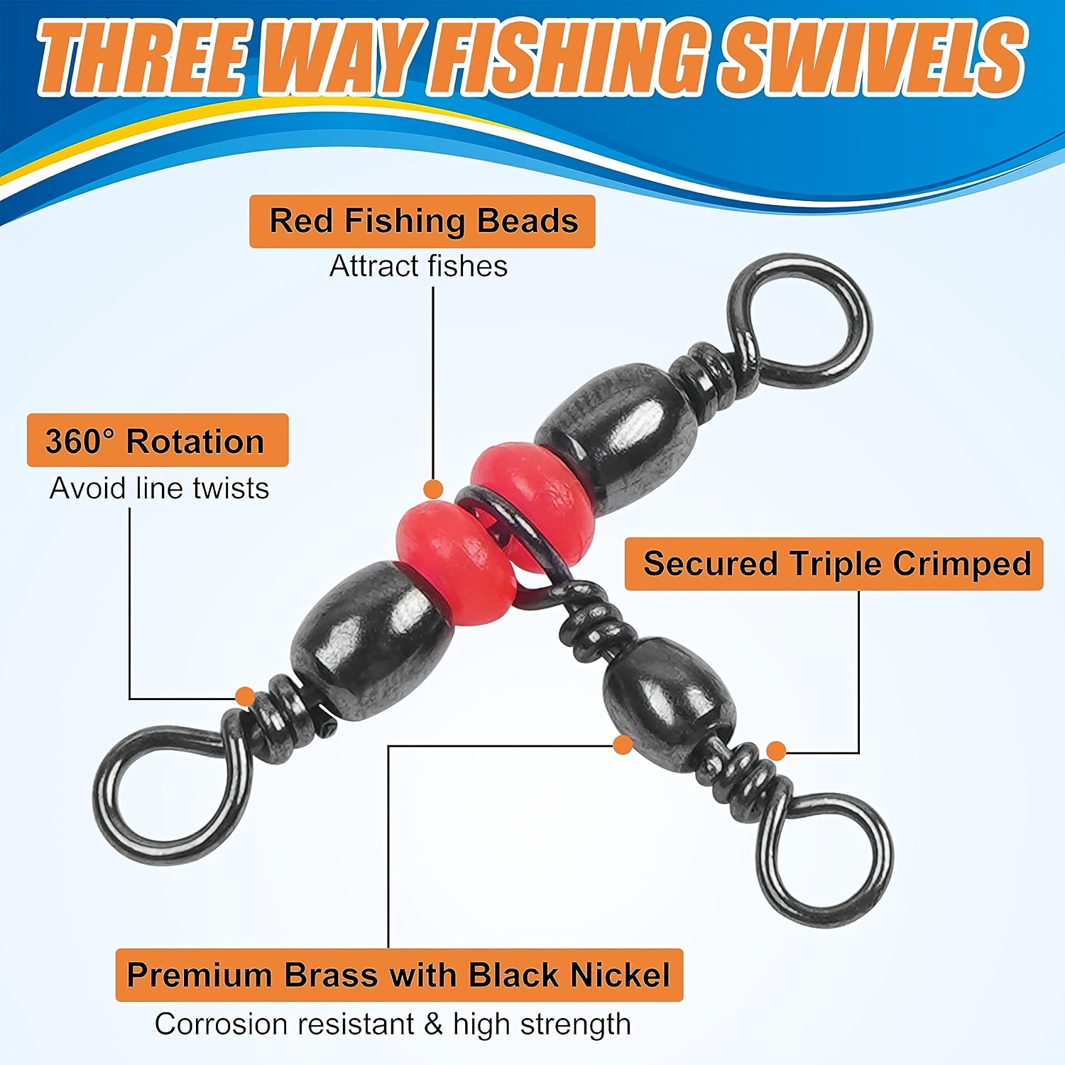 3 drieweg wartels, drievoudige - Baitcasting Reel recensie en prijs
